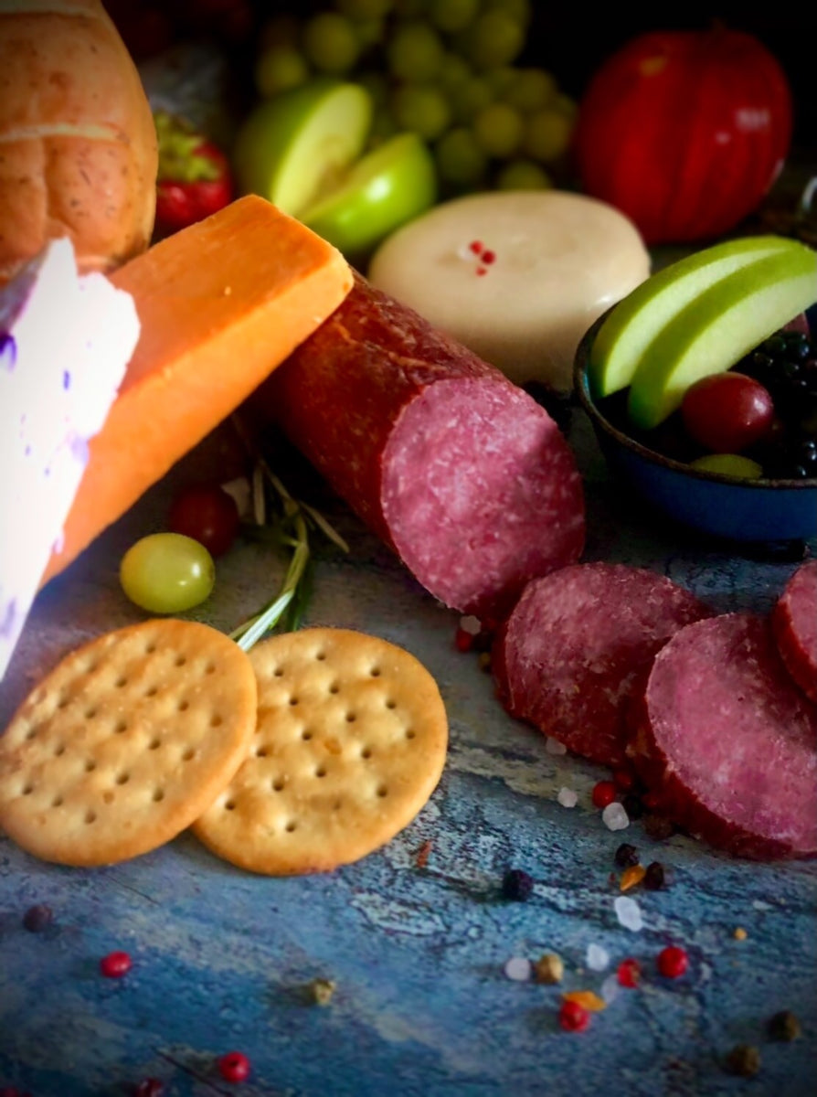Summer Sausage Bundle Cheese Coalition Patriot Pack Handcrafted Sausage