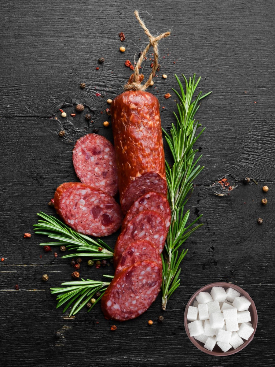 Sweet & Spicy Summer Sausage Handcrafted Sausage