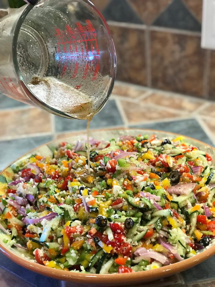 Image of Confetti Salad with Lehr's summer sausage