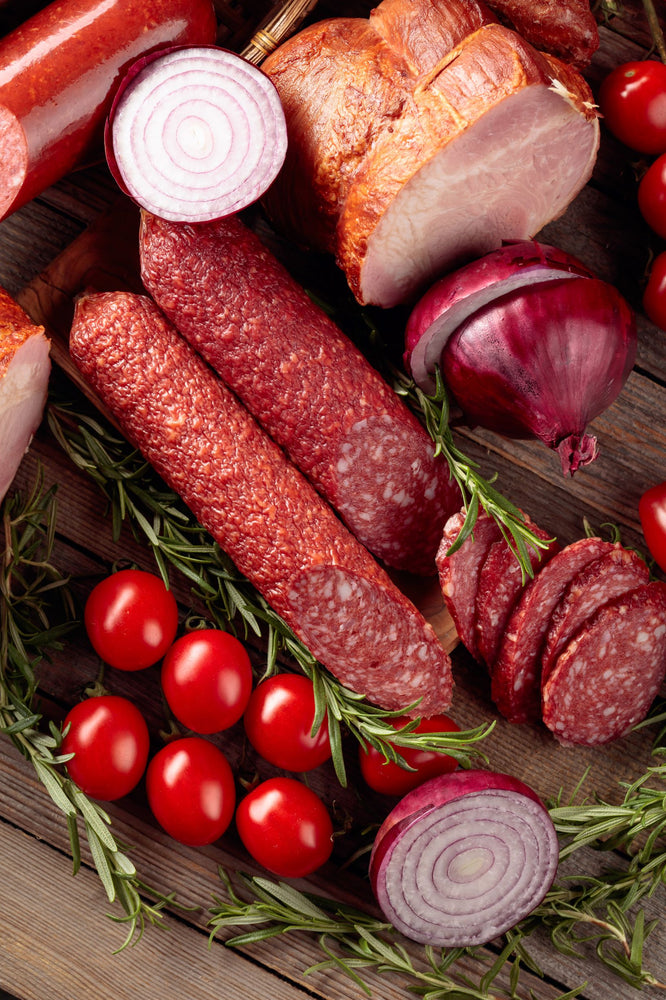 Authentic Tex-Mex food is a wonderful thing.  Put that together with our Deep, slow cured, small batch - All Natural Hickory Wood Smoked Summer Sausage paired with just the right amount of kick for that authentic taste you crave.  Take your charcuterie board up a notch or add to your favorite sausage recipe. Perfect summer sausage for any occasion.  Approximately 1.25 Lbs. per Summer Sausage of tasty goodness delivered right to your door!